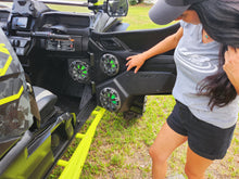 Load image into Gallery viewer, Kawasaki Teryx KRX 1000 8 inch kick pod loaded enclosures (includes speakers)