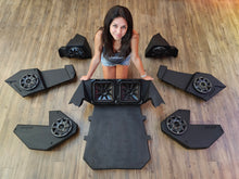 Load image into Gallery viewer, Polaris RZR Pro R/ RZR Pro XP 8inch rear doors enclosures and speakers