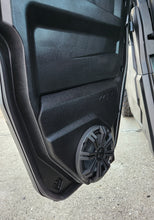 Load image into Gallery viewer, Can Am Defender Limited Lonestar front door 8 inch enclosures with Kicker marine drivers