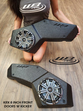 Load image into Gallery viewer, Kawasaki Teryx KRX 1000 front door loaded enclosures (includes speakers)