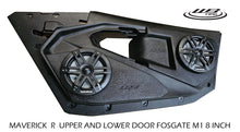 Load image into Gallery viewer, Can Am Maverick R lower front door 8 inch door speaker enclosure
