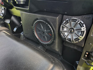Honda Pioneer 8in kick panel pods
