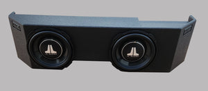 Can Am defender front or rear under bench Subwoofer enclosures featuring (2) 12's and (2) 8's