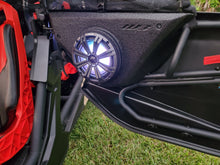 Load image into Gallery viewer, Can-am Maverick X3 Front door 8inch custom molded enclosures ( includes speakers)