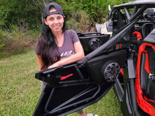 Load image into Gallery viewer, Can-am Maverick X3 Front door 8inch custom molded enclosures ( includes speakers)