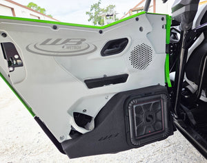 Kawasaki H2 rear door L7T 10 inch sub enclosures sold as a pair