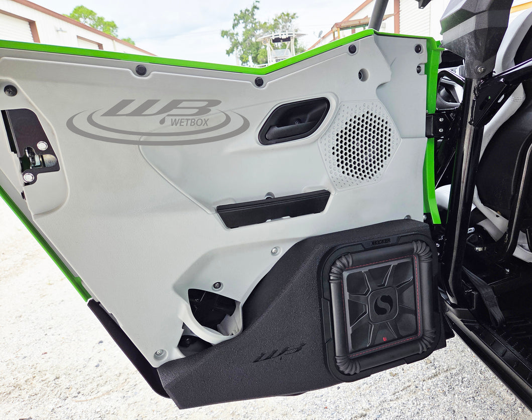 Kawasaki H2 rear door L7T 10 inch sub enclosures sold as a pair