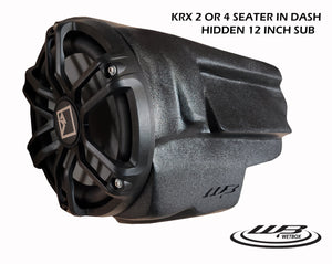 KRX 1000 2 and 4 seater in dash 12 (includes speaker)