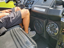 Load image into Gallery viewer, Honda Pioneer custom molded under dash 12in sub enclosure (includes speaker)
