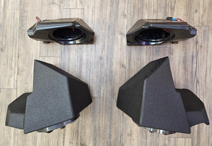 Polaris RZR Pro/ Pro XP/ Rear deck 8 inch enclosures