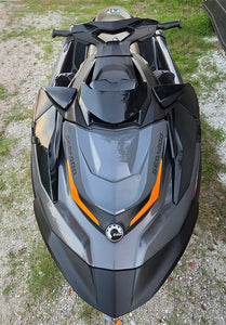 Seadoo 8 inch full range high performance audio pods kit Gxt, 172/230,gtx limited,wake pro 230,explorer pro,fish pro,rxt