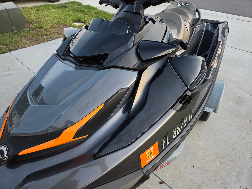 Seadoo 8 inch full range high performance audio pods kit Gxt, 170/230,gtx limited,wake pro 230,explorer pro,fish pro,rxt