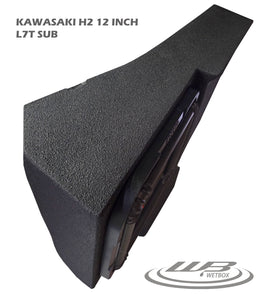 Kawasaki H2 12 inch in dash sub