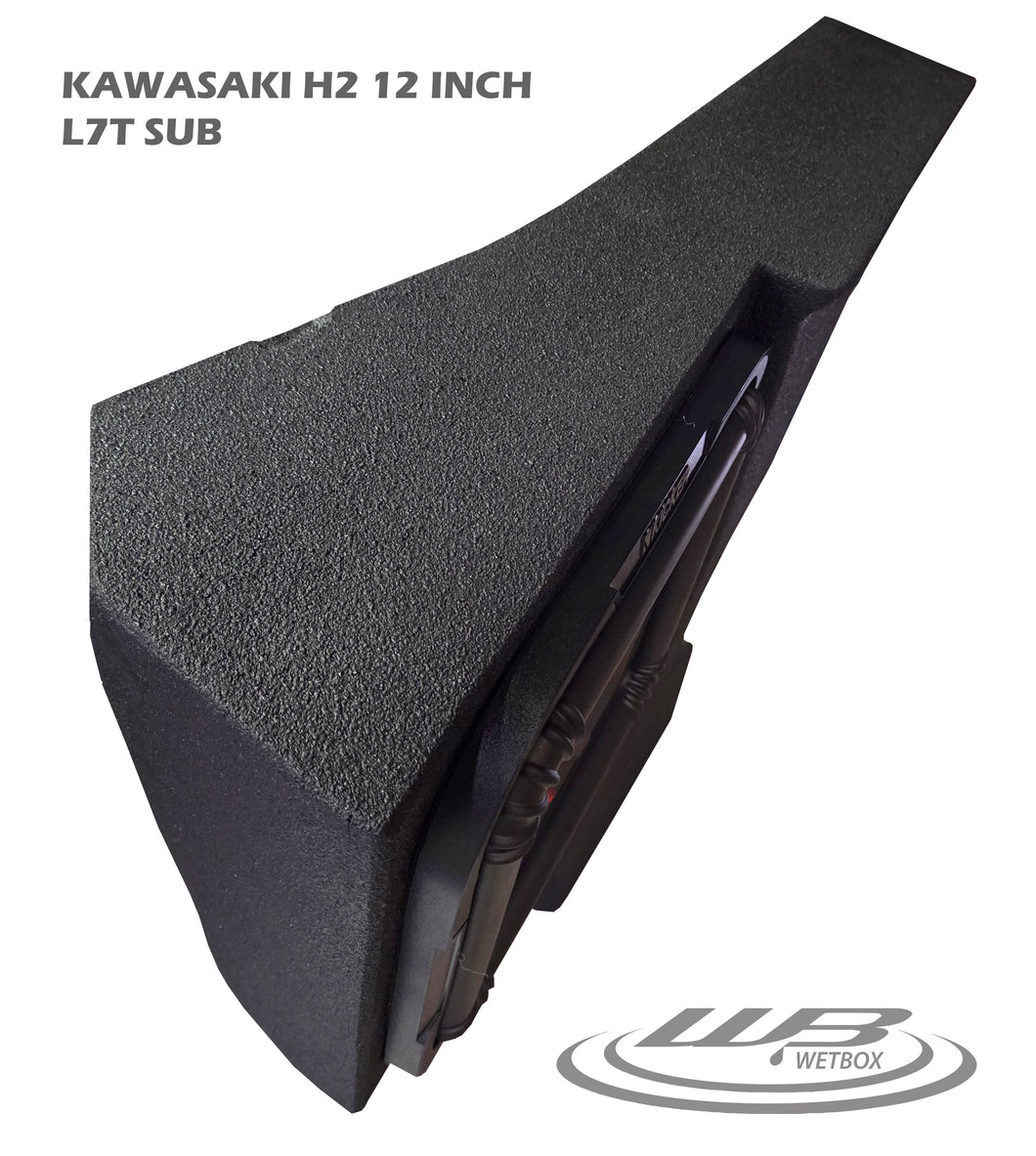 Kawasaki H2 12 inch in dash sub
