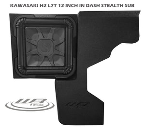 Kawasaki H2 12 inch in dash sub