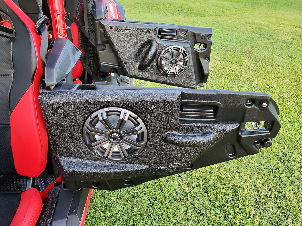 Honda Talon custom molded front door enclosures for the 2023 model