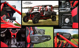 Honda Talon custom molded front door enclosures for the 2023 model