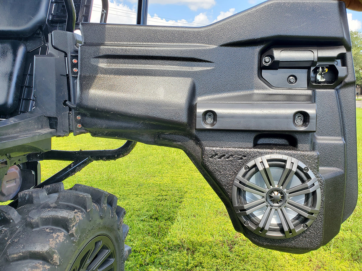 Kick Panel Pods Honda Pioneer 8in kick panel pods (includes speakers) – wetboxaudio