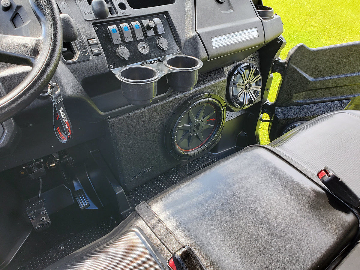 Kick Panel Pods Honda Pioneer 8in kick panel pods (includes speakers) – wetboxaudio