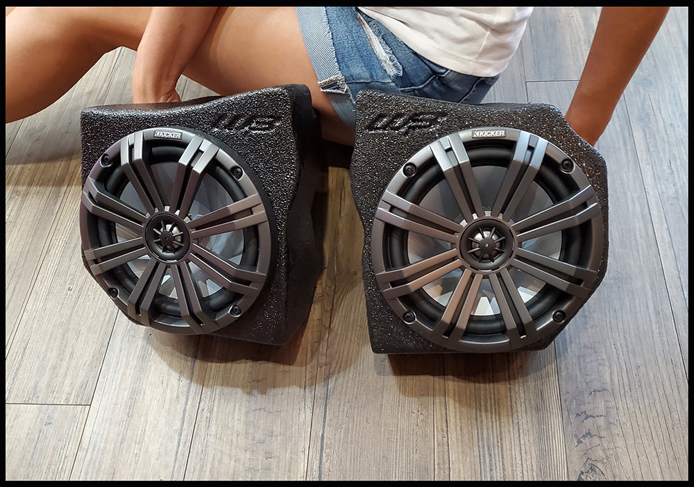 Honda Pioneer 8in kick panel pods (includes speakers) – wetboxaudio