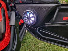 Load image into Gallery viewer, Can-am Maverick X3 Front door 8inch custom molded enclosures ( includes speakers)
